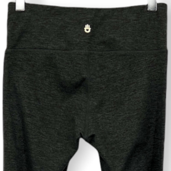 Spiritual Gangster Gray White Athletic Stripe Practice Leggings Size Small - Picture 8 of 11